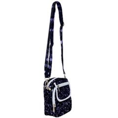 Square Motif Abstract Geometric Pattern 2 Shoulder Strap Belt Bag by dflcprintsclothing