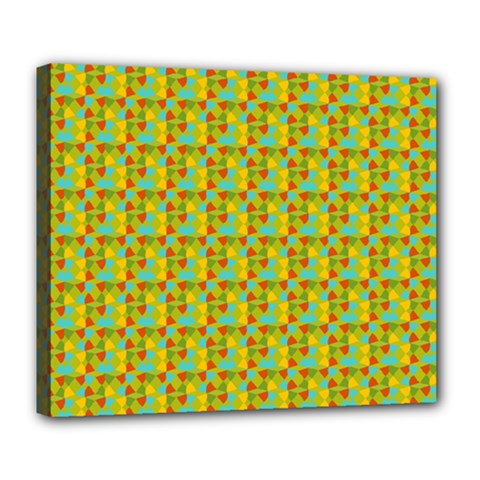 Lemon And Yellow Deluxe Canvas 24  X 20  (stretched) by Sparkle