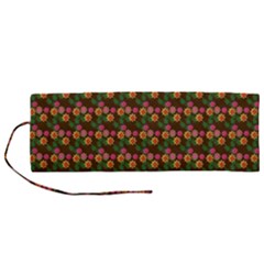 Floral Roll Up Canvas Pencil Holder (m) by Sparkle