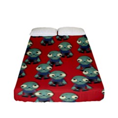 Zombie Virus Fitted Sheet (full/ Double Size)