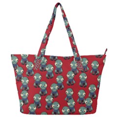 Zombie Virus Full Print Shoulder Bag by helendesigns