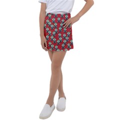 Zombie Virus Kids  Tennis Skirt by helendesigns