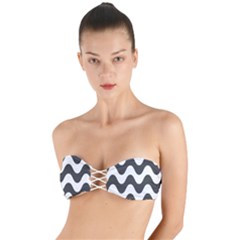 Copacabana  Twist Bandeau Bikini Top by Sobalvarro