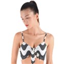 Copacabana  Woven Tie Front Bralet View1