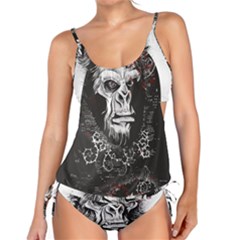 Monster Monkey From The Woods Tankini Set by DinzDas