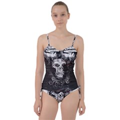 Monster Monkey From The Woods Sweetheart Tankini Set by DinzDas