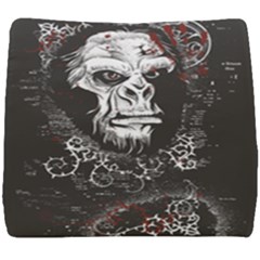 Monster Monkey From The Woods Seat Cushion by DinzDas