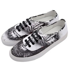 Monster Monkey From The Woods Women s Classic Low Top Sneakers by DinzDas