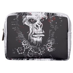 Monster Monkey From The Woods Make Up Pouch (medium) by DinzDas