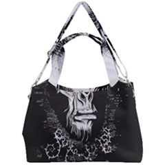 Monster Monkey From The Woods Double Compartment Shoulder Bag by DinzDas