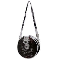 Monster Monkey From The Woods Crossbody Circle Bag by DinzDas