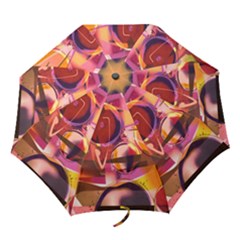 Fractured Colours Folding Umbrellas by helendesigns