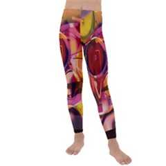 Fractured Colours Kids  Lightweight Velour Leggings