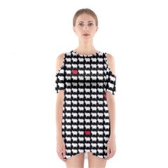 Herd Immunity Shoulder Cutout One Piece Dress by helendesigns