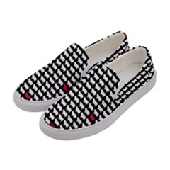 Herd Immunity Women s Canvas Slip Ons by helendesigns