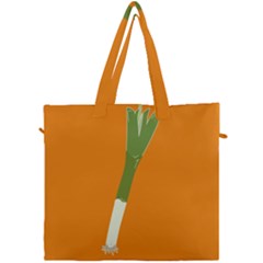 Leek Green Onion Canvas Travel Bag