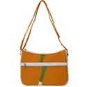 Leek Green Onion Zip Up Shoulder Bag View3