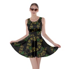 Modern Geometric Print Skater Dress by dflcprintsclothing