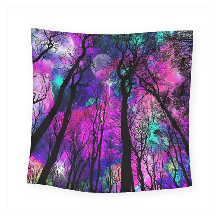 FAIRYTALE FOREST Square Tapestry (Small)