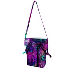 Fairytale Forest Folding Shoulder Bag by augustinet