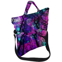 Fairytale Forest Fold Over Handle Tote Bag by augustinet