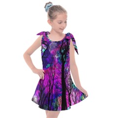 Fairytale Forest Kids  Tie Up Tunic Dress by augustinet