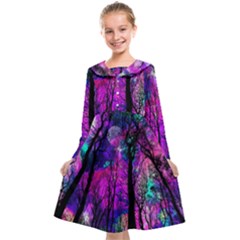 Fairytale Forest Kids  Midi Sailor Dress by augustinet