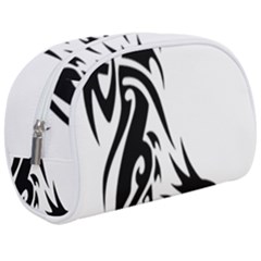 Black Dragon Animal Makeup Case (medium)