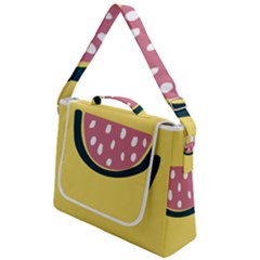 Fruit Watermelon Red Box Up Messenger Bag