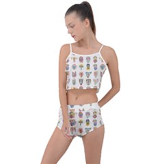 Female Reproductive System  Summer Cropped Co-ord Set by ArtByAng