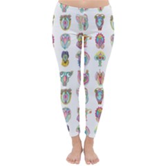 Female Reproductive System  Classic Winter Leggings by ArtByAng