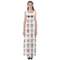 Female Reproductive System  Empire Waist Maxi Dress