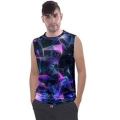 Abstract Atom Background Men s Regular Tank Top by Mariart