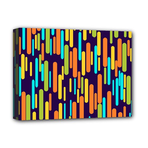 Illustration Abstract Line Deluxe Canvas 16  X 12  (stretched) 