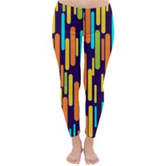 Illustration Abstract Line Classic Winter Leggings by Alisyart