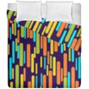 Illustration Abstract Line Duvet Cover Double Side (California King Size) View1