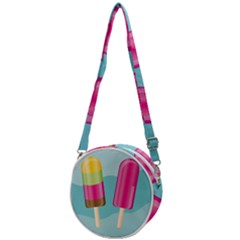 Ice Cream Parlour Crossbody Circle Bag