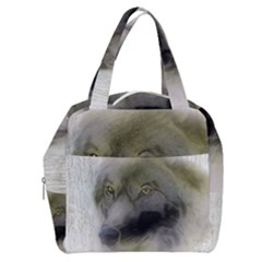 Wolf Evil Monster Boxy Hand Bag by HermanTelo