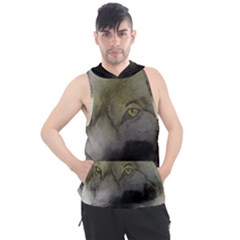 Wolf Evil Monster Men s Sleeveless Hoodie