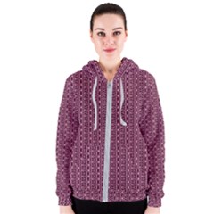 Digital Waves Women s Zipper Hoodie by Sparkle