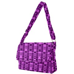 Digital Violet Full Print Messenger Bag (s) by Sparkle