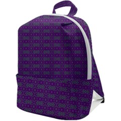 Digital Mandale Zip Up Backpack by Sparkle