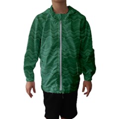 Digital Waves Kids  Hooded Windbreaker by Sparkle