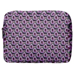 Flowers Pattern Make Up Pouch (large)
