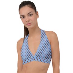 Rain Turkey Halter Plunge Bikini Top by Sparkle