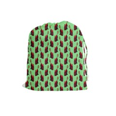 Funnyspider Drawstring Pouch (large) by Sparkle