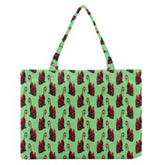 Funnyspider Zipper Medium Tote Bag by Sparkle