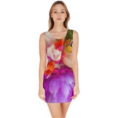 Poppy Flower Bodycon Dress by Sparkle