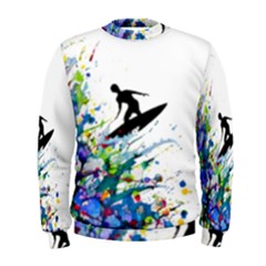 Nature Surfing Men s Sweatshirt by Sparkle