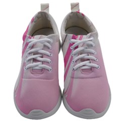 Modern Pink Mens Athletic Shoes